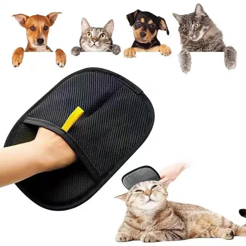 FurEver Finds Pet Hair Grooming Double Sides Gloves